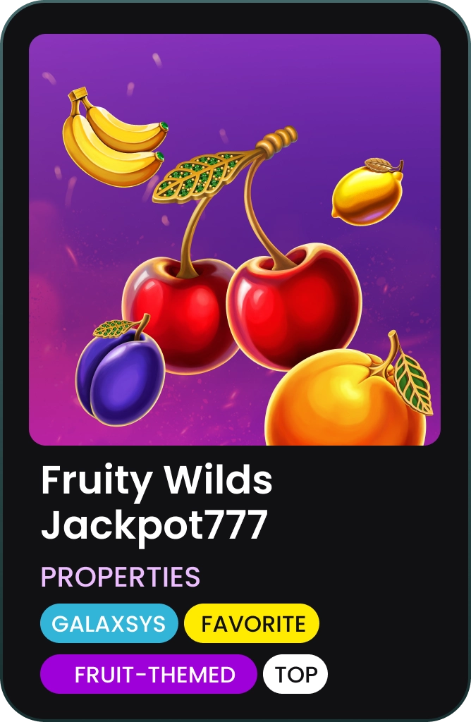 Fruity Wilds Jackpot 777